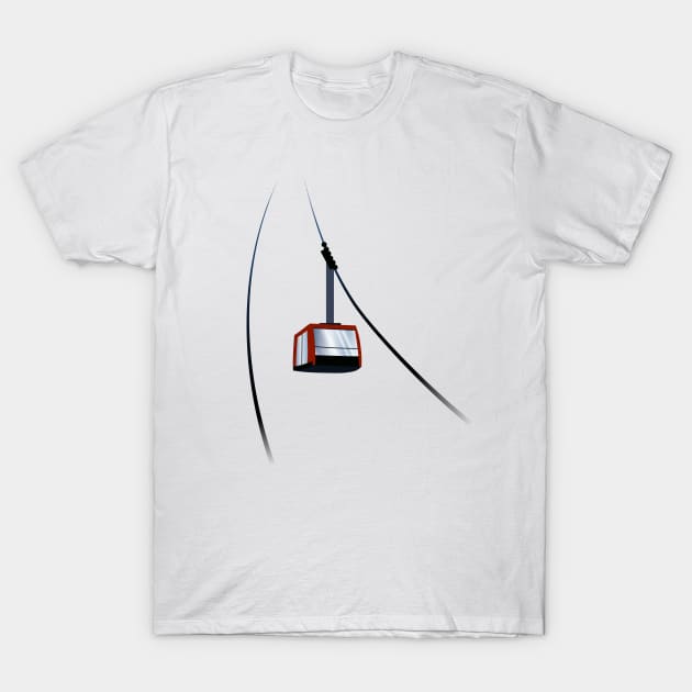 Cable car T-Shirt by leewarddesign